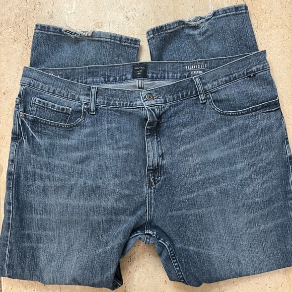 Nautica Relaxed Fit Stretch Denim Jeans Size 42/30 - Picture 1 of 8